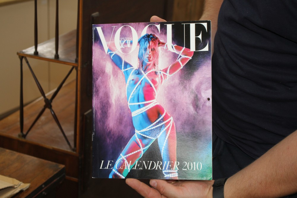 A set of six French Vogue calendars, 2006-11 and 2013